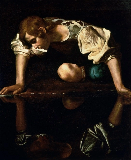 narcissus caravaggio.jpg